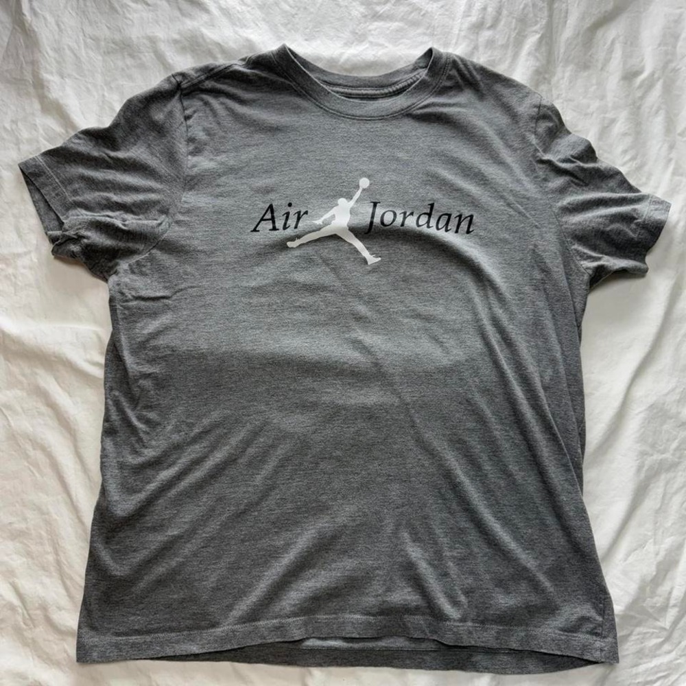 Nike Grey Air Jordan Tee Sz XL